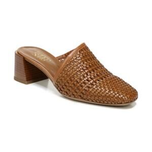 NWT Clarks Womens's Drift Buckle Slide Sandal, tan faux, 7 Medium US